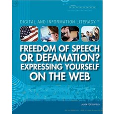 (英文圖書)Freedom of Speech or Defamation? Expressing Yourself on the Web Library Binding, Rosen Central, 英文, 圖書館裝訂