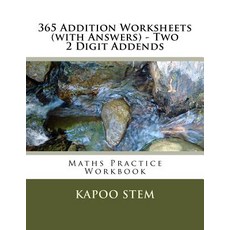 (英文圖書)365 Addition Worksheets (with Answers) - Two 2 Digit Addends: Maths Practice Wor... 平裝版, Createspace Independent Pub..., 英文