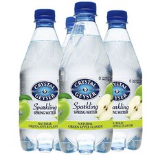 CRYSTAL GEYSER 青蘋果風味氣泡水, 4件, 532ml