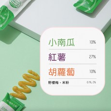 韓國洛倫滋 LORENZ 天然蔬果泥 寵物犬狗零食 (鴨肉紅薯紅蘿蔔口味), 紅薯甜南瓜