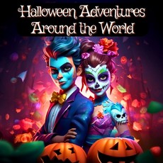 (英文圖書)Halloween Adventures Around the World: A Spooktacular Journey of Halloween Tradi... 平裝版, Independently Published, 英文