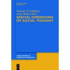 (英文圖書) Spatial Dimensions of Social Thought 精裝版, Walter de Gruyter, 英文