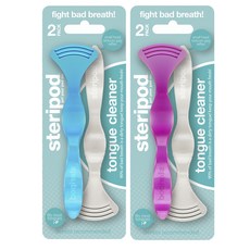 steripod 手動舌苔刷 隨機出貨, 2入