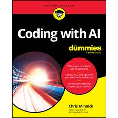 (英文圖書) Coding with AI for Dummies 平裝版, 英文
