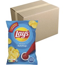 Lay's 樂事 番茄醬口味洋芋片, 6個, 130g