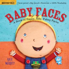 (英文圖書)Indestructibles: Baby Faces: A Book of Happy Silly Funny Faces: Chew Proof - R... 平裝版, Workman Kids, 英文