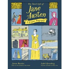 (英文圖書) The Novel Life of Jane Austen: A Graphic Biography 精裝版, Black Dog & Leventhal Publi..., 英文