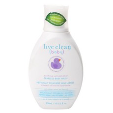 live clean 孩童沐浴乳, 1瓶, 300ml