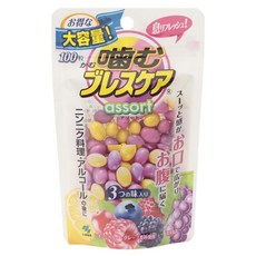 KOBAYASHI 小林製藥 可咬式爽息珠 檸檬 + 莓果 + 葡萄 100粒入, 1個