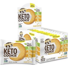 Lenny & Larry's 生酮餅乾花生醬 12 件, 1個, 544g