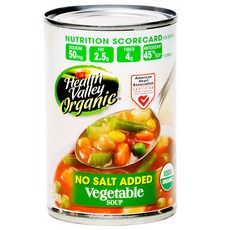 Health Valley 無鹽蔬菜湯罐頭, 1罐, 425g