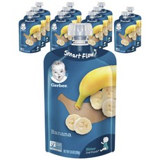 Gerber 嘉寶 孩童蔬果泥, 香蕉口味, 99g, 12包
