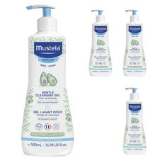 mustela 慕之恬廊 慕之幼多慕雙潔乳, 500ml, 4瓶