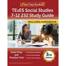 (英文圖書) TExES Social Studies 7-12 232 Study Guide: Exam Prep and Practice Test [3rd Edi... 平裝版, Test Prep Books, 英文