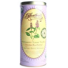 Heather's TUMMY CARE 薄荷草本茶 無麩質, 1個, 120克