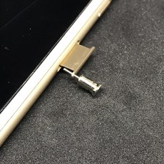 「TTW」IPhone卡針 手機防塵塞 手機耳機塞 三星 IPHONE IPAD 鐵製, 詳見包裝