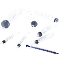 寵物餵食器注射筒組：精準分裝針筒，適用於酒精、消毒水、香水、化妝品分裝, 1個, 20ml