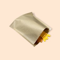 防油淋膜紙袋 立袋192 U型 100入 (19x20cm 底寬5.5cm) 牛皮, 1個, 100