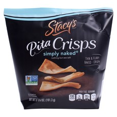 Stacy's Pita薄脆片 海鹽口味, 1包, 191.3g