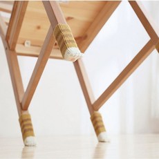 小貓掌(4入) 靜音耐磨針織桌腳保護套