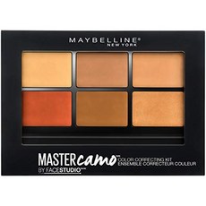 MAYBELLINE 媚比琳 6色調色遮瑕盤 6g, 1個, 深的