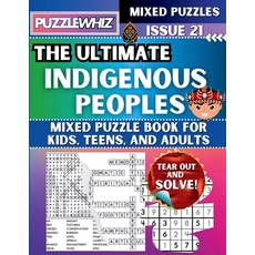 (英文圖書) The Ultimate Indigenous Peoples Mixed Puzzle Book for Kids Teens and Adults:... 平裝版, Puzzlewhiz, 英文