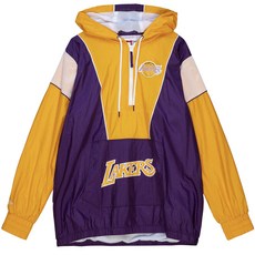 mitchell & ness 洛杉磯湖人隊Highlight Reel防風運動外套