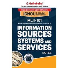 (英文圖書) MLII-101 Information Sources Systems and Services 平裝版, Gullybaba Publishing House ..., 英文