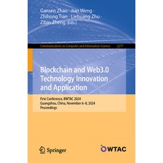 (英文圖書) Blockchain and Web3.0 Technology Innovation and Application: First Conference ... 平裝版, Springer, 英文