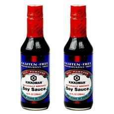 kikkoman 龜甲萬 無麩質調味醬油, 2瓶, 296ml