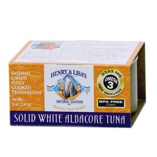 HENRY & LISA'S 鮪魚罐頭, 1盒, 141g