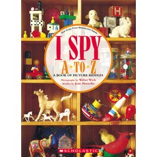 (英文圖書)I Spy A to Z: A Book of Picture Riddles 精裝版, Cartwheel Books, 英文