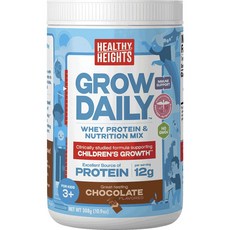 HEALTHY HEIGHTS 蛋白質粉 巧克力味, 1罐, 308g