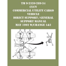 (英文圖書) TM 9-2320-289-34 CUCV Commercial Utility Cargo Vehicle Direct Support / General Support Manua... 平裝版, Ocotillo Press, 英文