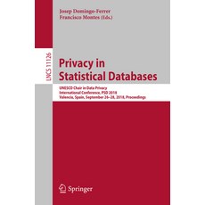 (英文圖書) Privacy in Statistical Databases: UNESCO Chair in Data Privacy International Conference Psd... 平裝版, Springer, 英文
