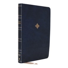 Nkjv Thinline Reference Bible Large Print Leathersoft Blue Red Letter Edition Comfort Print: H... Imitation Leather, Thomas Nelson, 英文, 仿皮