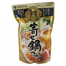 mizkan 味滋康 海陸鍋湯底, 1個, 750g