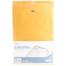 Mead 文件信封袋, 2件, 25.4 x 38.1 厘米