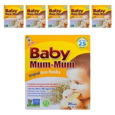 Baby Mum Mum 米餅, 6個, 原來的