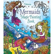 (英文圖書)Mermaids Magic Painting Book 平裝版, Usborne Books, 英文