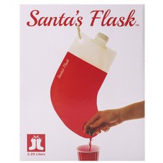 PARTY FLASKS 聖誕老人瓶 2.25L, 1個, 紅+白