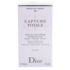 Dior 捕捉三重修護精華粉底 SPF 25 30 毫升, 1個, 032 玫瑰米色