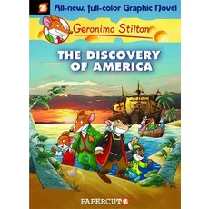 (英文圖書)Geronimo Stilton Graphic Novels #1: The Discovery of America 精裝版, Papercutz, 英文