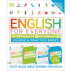 (英文圖書) English for Everyone Intermediate and Advanced Box Set 平裝版, DK Publishing (Dorling Kind..., 英文