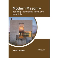 (英文圖書) Modern Masonry: Building Techniques Tools and Materials 精裝版, NY Research Press, 英文