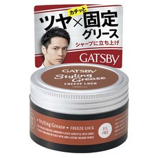 mandom 光澤立體速硬髮油, 1個, 100g