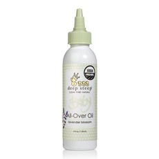 deep steep 嬰兒滋潤護膚精油 薰衣草花香味, 1瓶, 118ml