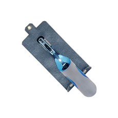 漆九一 華倫藝術塗裝工具 質感版 不銹鋼倒角曼刀 黑耀金/電紫藍 抹刀 烘焙裝飾, 電紫藍