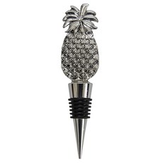 BOSTON WAREHOUSE 鳳梨瓶塞瓶蓋, 1個, 銀