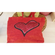 Think Bee! 時尚愛心小提包 - 哈日媽咪愛用，精緻愛心設計，輕巧方便攜帶, 紅